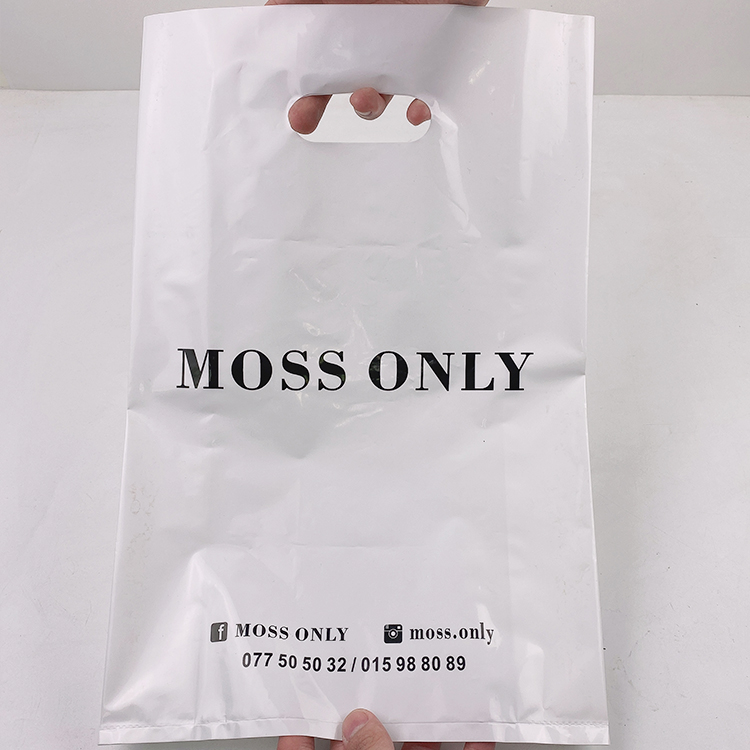 Die cut side gusset matte ldpe bag plastic bag manufacturers