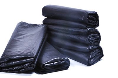 Big black plastic garbage bag (2)