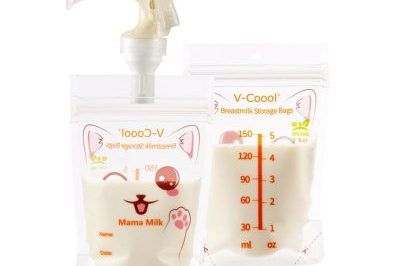 Breast storage plastic milk bags (5)