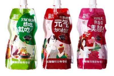 Custom printed aluminum foil plastic milk bags (4)