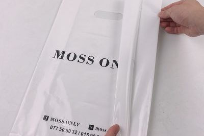 Die cut side gusset matte ldpe bag (5)