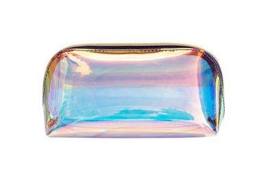 Holographic transparent bag clear pvc makeup pouch (6)