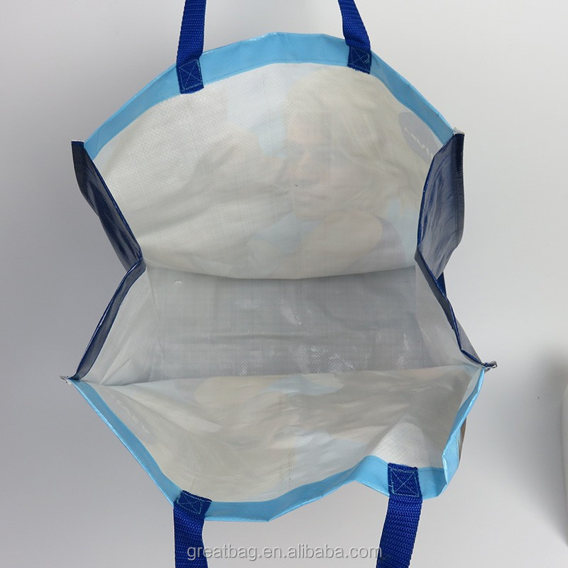 Reusable shopping pp plastic woven bags plastic bag manufacturers