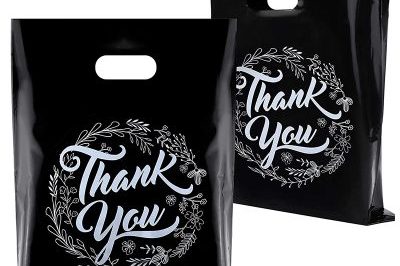 Wholesale hdpe ldpe black bag with logo (1)